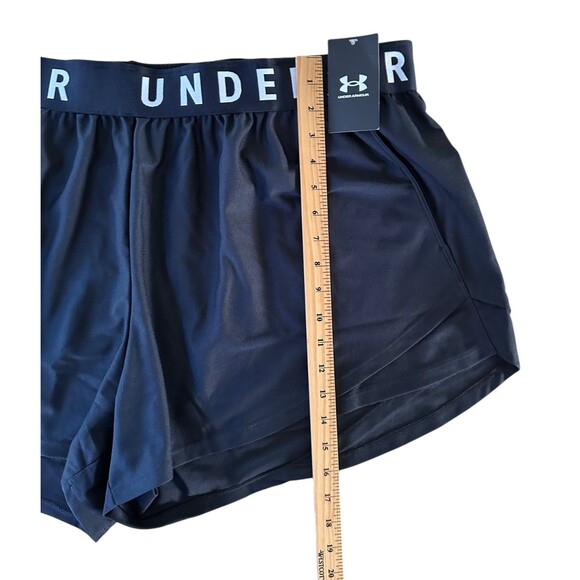 Under Armour Women's UA Play Up 3.0 Shorts w/Pockets Plus Size 3X Black - Picture 7 of 8